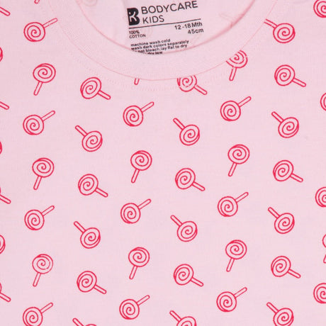 Baby Girls T-Shirt Round Neck Half Sleeves Pack of 2