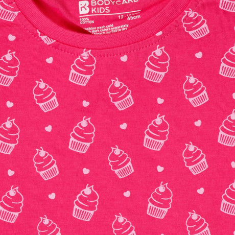 Baby Girls T-Shirt Round Neck Half Sleeves Pack of 2