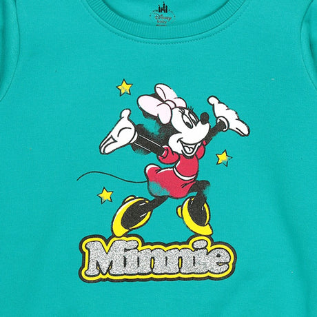 Bodycare Girls Fleece Minnie & Friends Printed Sweat Shirt
