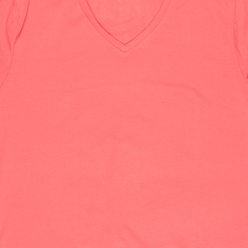 Proteens Women Cotton Cotton V Neck Half Sleeves Tshirt