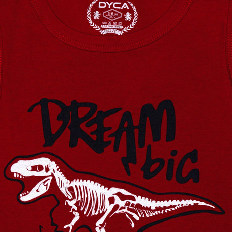 DYCA Boys Round Neck Sleeveless Tshirt