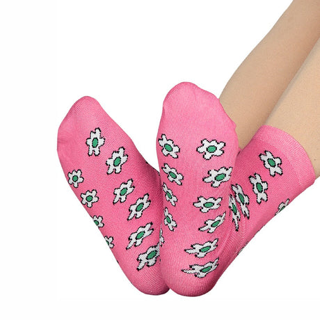 Bodycare Womens Mid Calf Printed Socks Pack Of 2