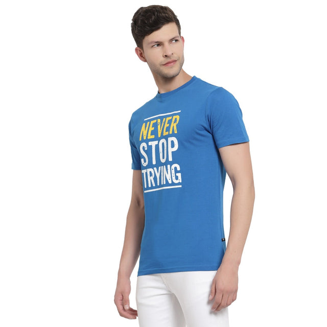 Men T-Shirt Round Neck Half Sleeves - Bodycare