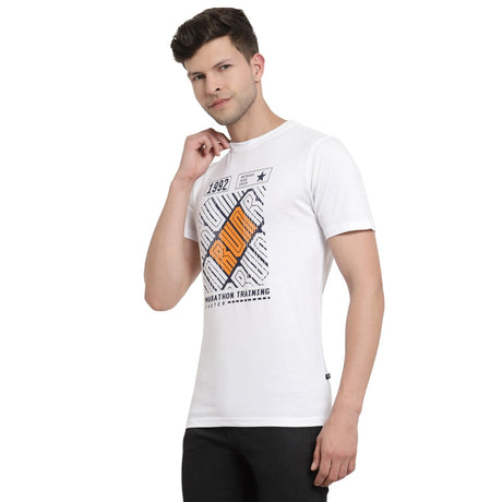 Men T-Shirt Round Neck Half Sleeves