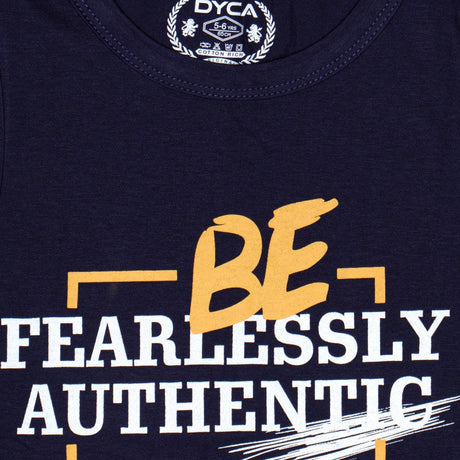 DYCA Boys Round Neck Sleeveless Tshirt