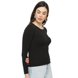 DYCA Women T-shirt Round Neck Full Sleeves