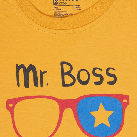 Baby Boys T-Shirt Round Neck Half Sleeves Pack of 2