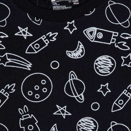 Baby Boys T-Shirt Round Neck Half Sleeves Pack of 2