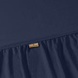 Bodycomfy 100% Cotton Hosiery Single bed Fitted Bedsheet – Anchor Motif Print