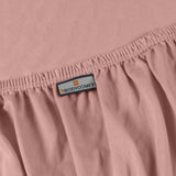 Bodycomfy 100% Cotton Hosiery Single Bed Fitted Bedsheet – Solid