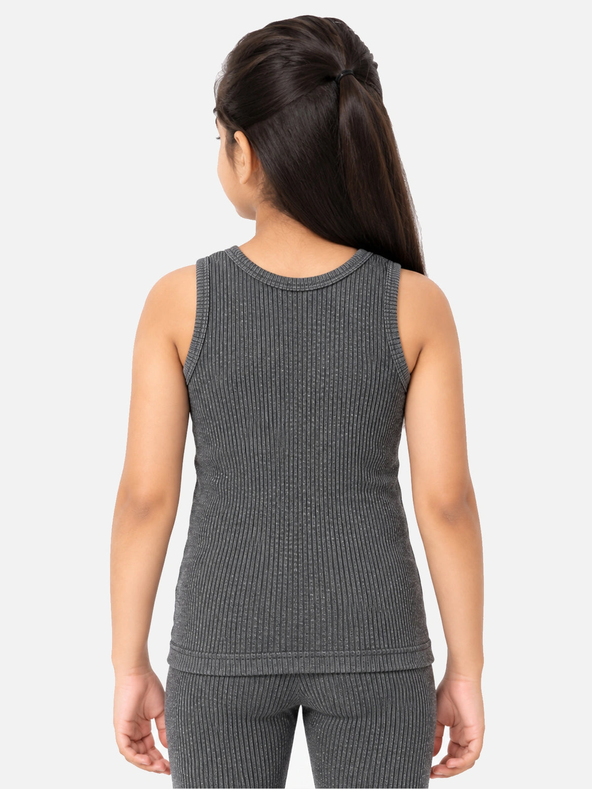 Unisex Round Neck Sleeveless Top with Clean Basic Styling, Comfortable Essential Wear and Regular Wardrobe Use