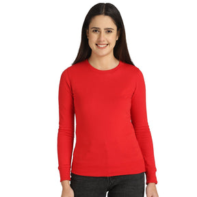 Women Sweatshirt Round Neck Full Sleeves - Bodycare