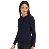 DYCA Women Fleece Sweat Shirt Round Neck Full Sleeves