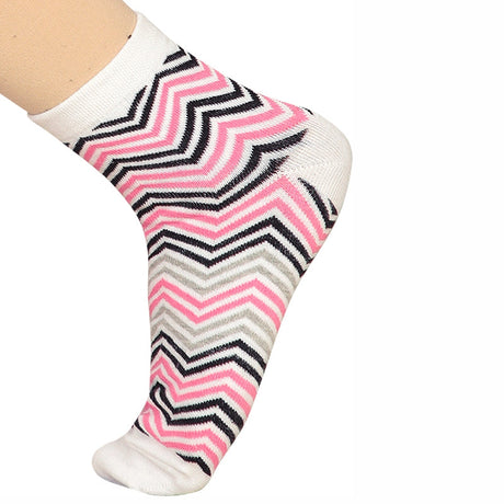 Bodycare Womens Mid Calf Printed Socks Pack Of 2