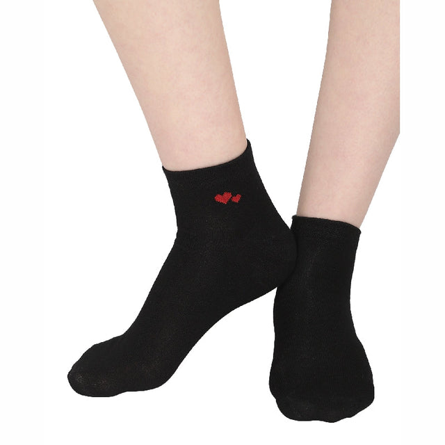 Women Cotton Spandex Socks Stretch Pack of 3 - Bodycare
