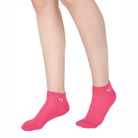 Bodycare Womens Solid Ankle Length Socks Pack Of