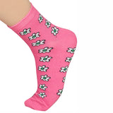 Bodycare Womens Mid Calf Printed Socks Pack Of 2