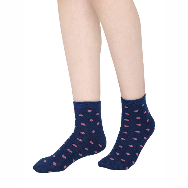 Bodycare Womens Solid Ankle Length Socks Pack Of