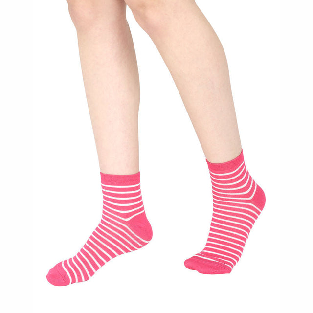 Women Cotton Spandex Socks Stretch Pack of 3 - Bodycare