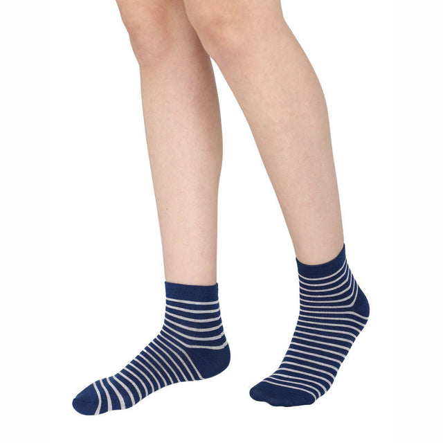 Women Cotton Spandex Socks Stretch Pack of 3 - Bodycare