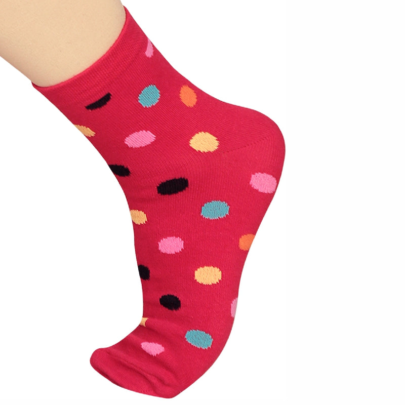 Bodycare Womens Mid Calf Printed Socks Pack Of 2