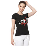 Proteens Women T-shirt Round Neck Half Sleeves