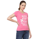 Proteens Women T-shirt Round Neck Half Sleeves