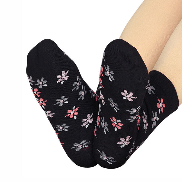 Women Cotton Spandex Socks Stretch Pack of 3 - Bodycare