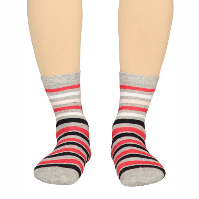 Women Cotton Spandex Socks Stretch Pack of 3 - Bodycare