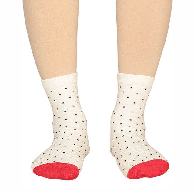 Women Cotton Spandex Socks Stretch Pack of 3 - Bodycare