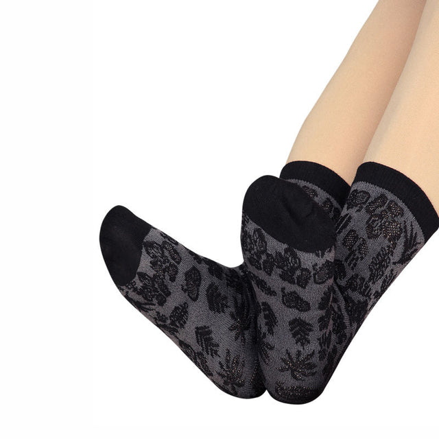 Women Cotton Spandex Socks Stretch Pack of 3 - Bodycare