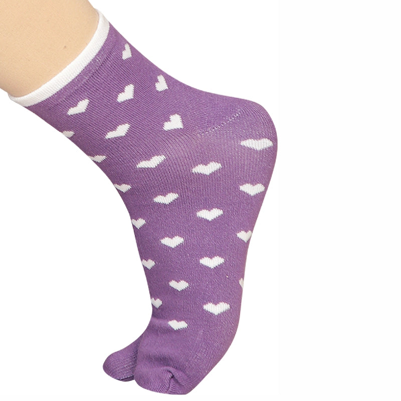 Bodycare Womens Mid Calf Thumb Socks Pack Of 2