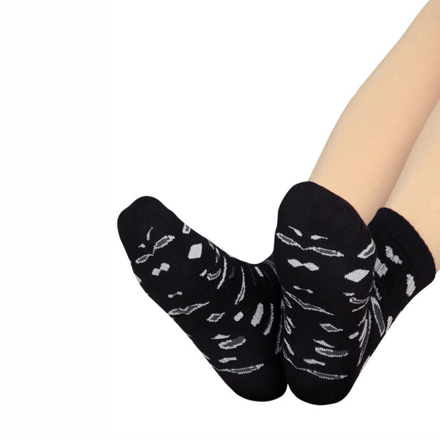 Women Cotton Spandex Socks Stretch Pack of 3 - Bodycare