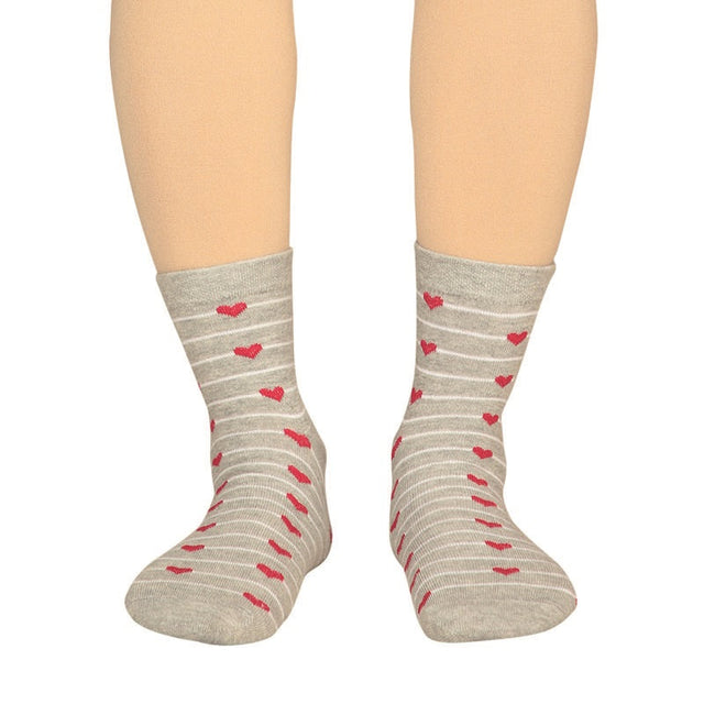 Women Cotton Spandex Socks Stretch Pack of 3 - Bodycare