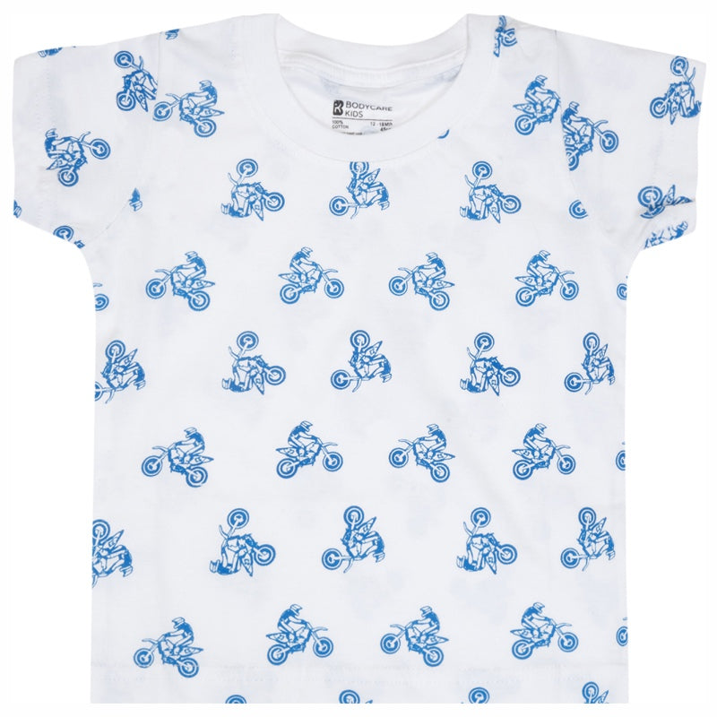 Baby Boys T-Shirt Round Neck Half Sleeves Pack of 2