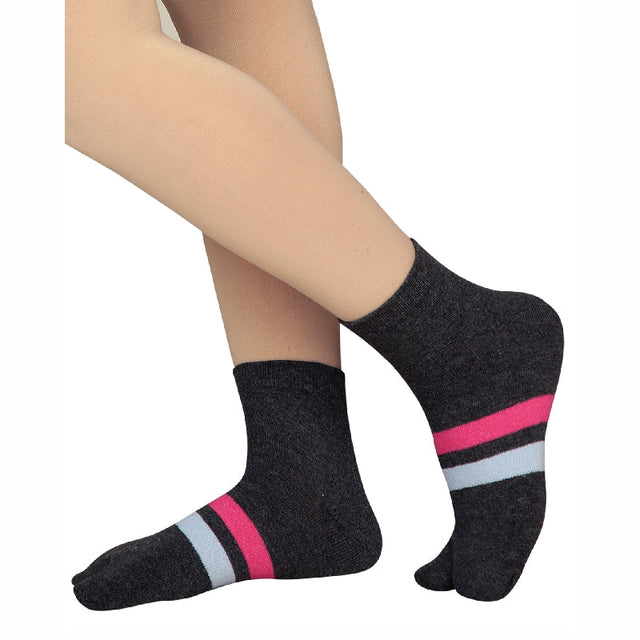 Women Cotton Spandex Socks Stretch Pack of 3 - Bodycare