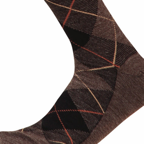 Bodycare Mens Calf Length Printed Socks Pack Of 2