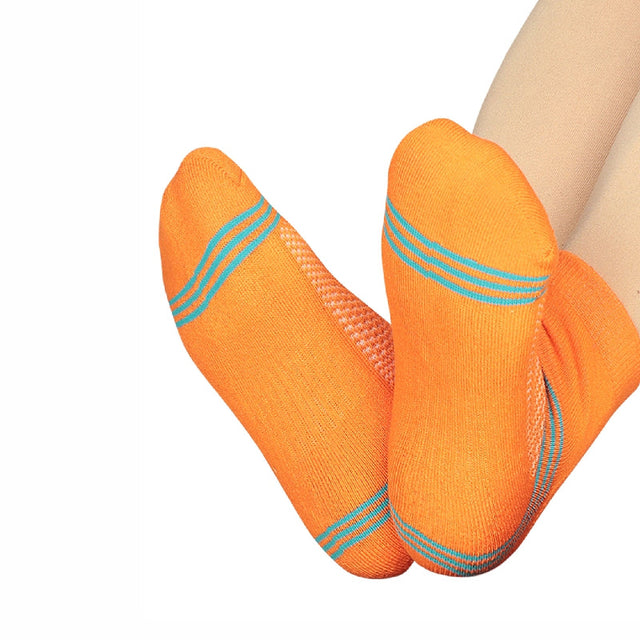 Women Cotton Spandex Socks Stretch Pack of 3 - Bodycare