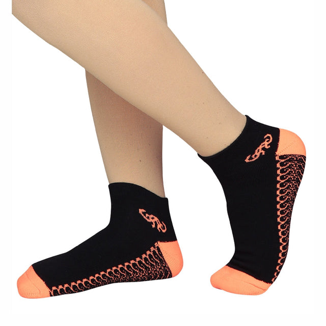 Women Cotton Spandex Socks Stretch Pack of 3 - Bodycare
