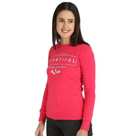 DYCA Women Cotton Cotton Full Sleeves Sweatshirt