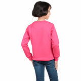 Girls Sweatshirt Round Neck Full Sleeves - Bodycare