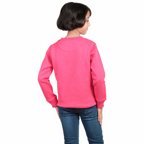 Girls Sweatshirt Round Neck Full Sleeves