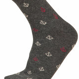 Bodycare Mens Mid Calf Printed Socks Pack Of 2