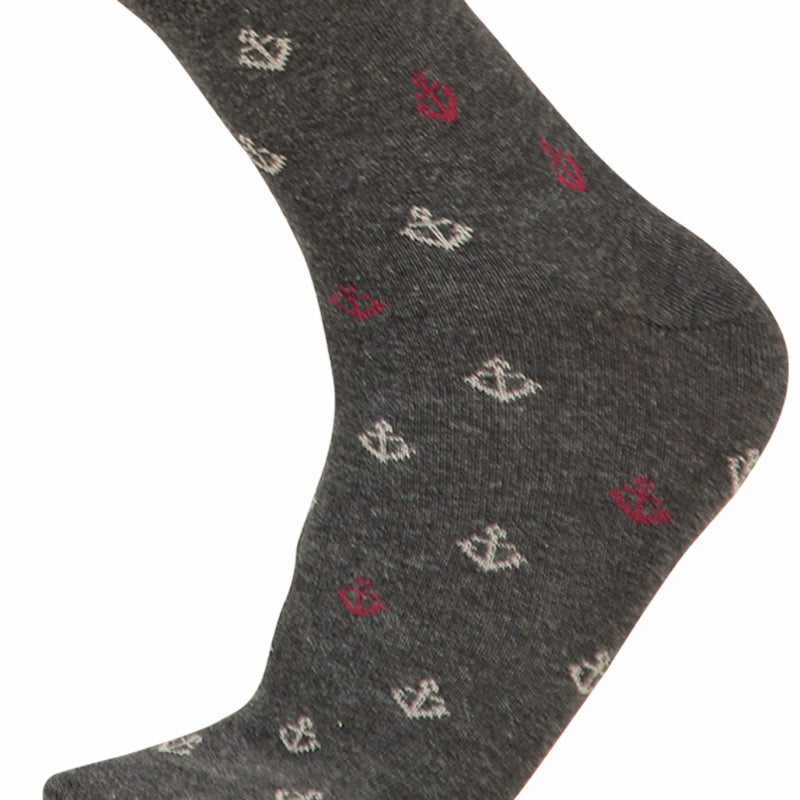 Bodycare Mens Mid Calf Printed Socks Pack Of 2