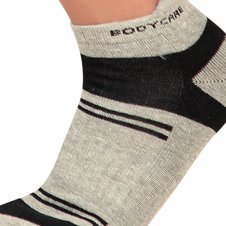 Bodycare Mens Ankle Length Solid Socks Pack Of 2