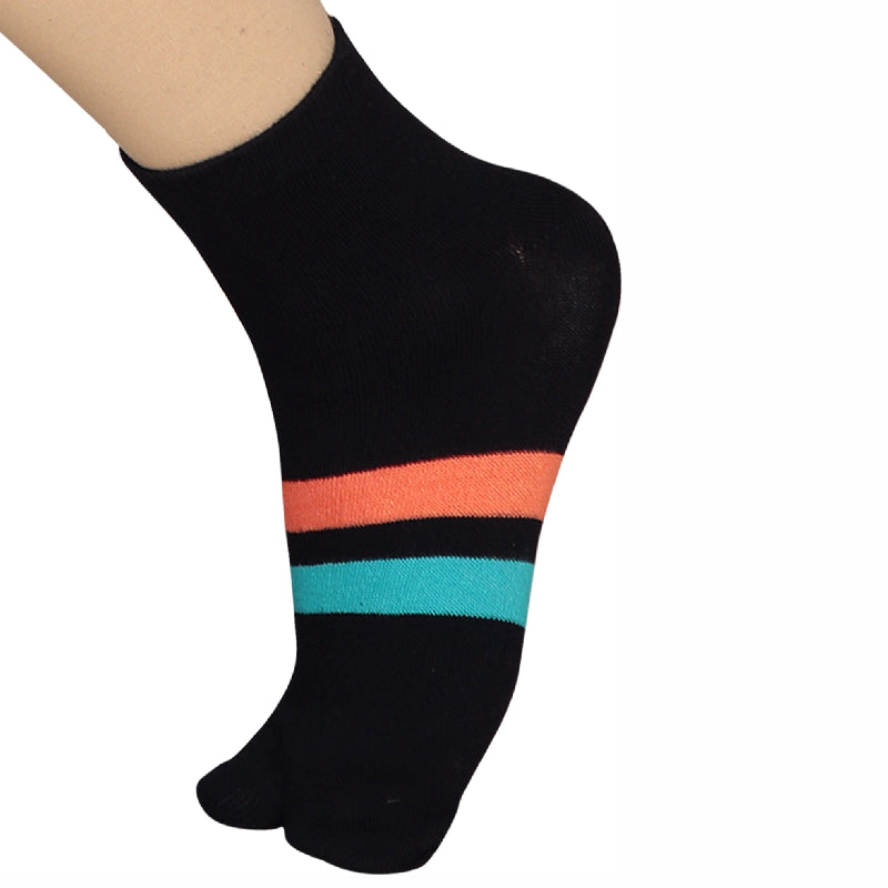 Bodycare Womens Ankle Length Thumb Socks Pack Of 2