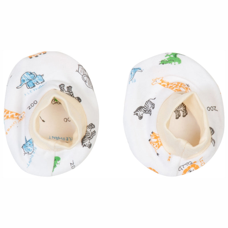 Bodycare Unisex Baby Printed Booties Pack Of 6