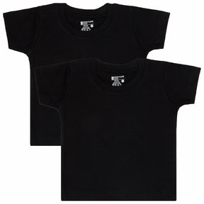 Baby Boys Cotton T-Shirt Round Neck Half Sleeves Pack of 2 - Bodycare