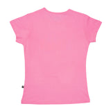 Girls 100% Cotton Round Neck Half Sleeves T-Shirt for Everyday Casual Wear and Regular Wardrobe Comfort