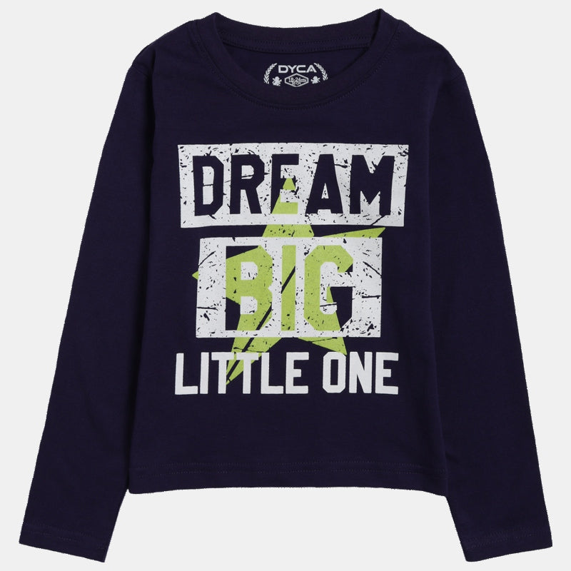 DYCA Boys Round Neck Full Sleeves T-Shirt